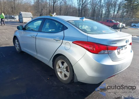 2013 Hyundai Elantra Gls/Limited from USA, damaged, VIN KMHDH4AE5DU646561